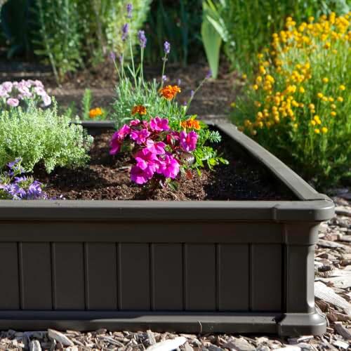 Four foot square plastic garden bed — photo 5