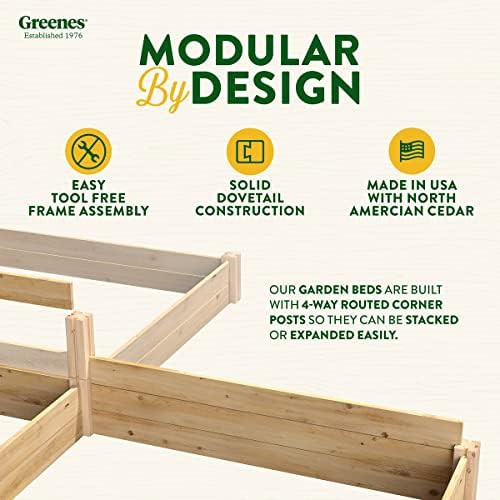 Premium cedar wood raised bed 4x8 ft — photo 5