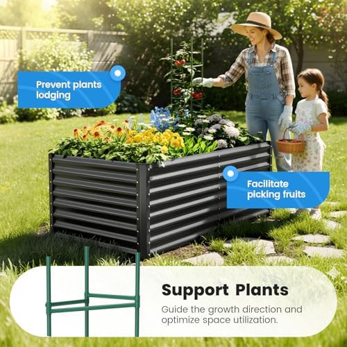 Tall Galvanized Steel Raised Garden Bed — photo 3