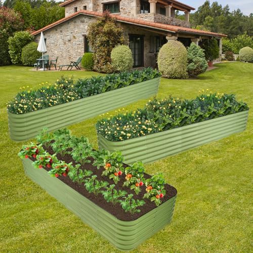 Six in one modular galvanized garden bed — photo 3