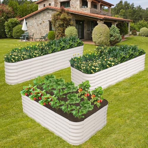 Four in one modular metal garden box — photo 3