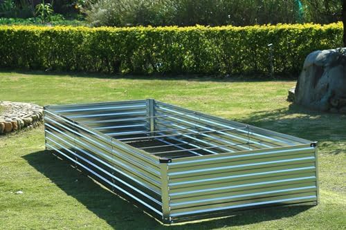 Twelve foot silver galvanized garden beds — photo 4