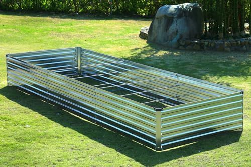 Twelve foot silver galvanized garden beds — photo 5