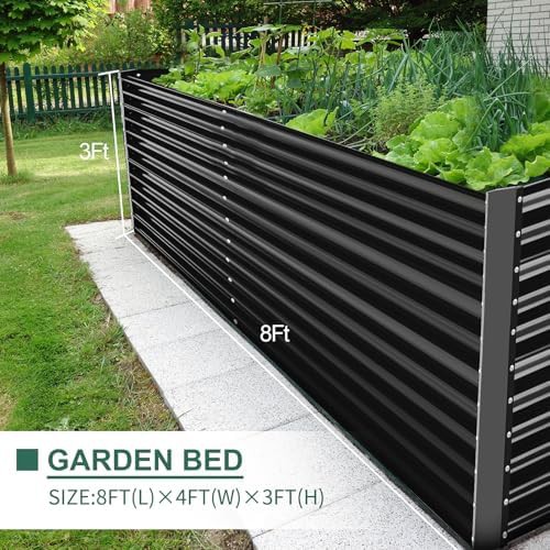 Dark grey three foot tall rectangular planter — photo 4