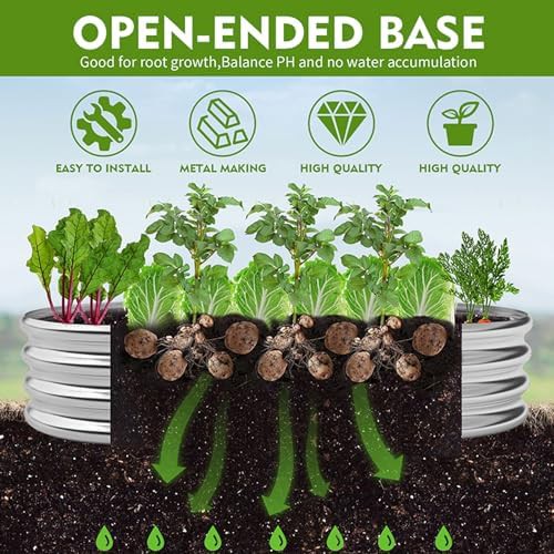 Corrosion resistant metal herb garden planter — photo 4