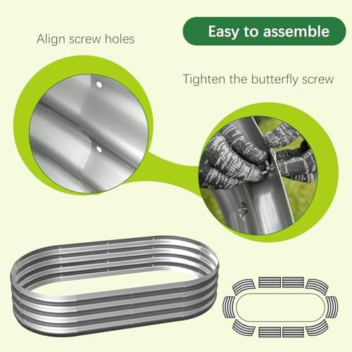 Six foot galvanized steel planting kit — photo 4