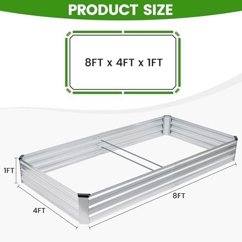 Two pack silver herb planter boxes — photo 5