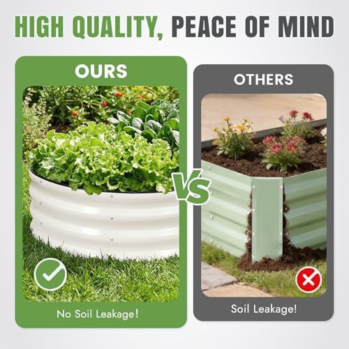 Two pack of six foot galvanized planters — photo 3