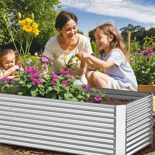 Four by two foot steel rectangular garden beds — photo 3