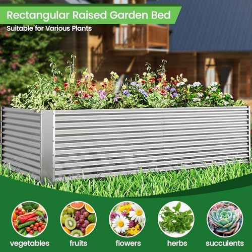 Two pack of tall eight foot garden boxes — photo 4