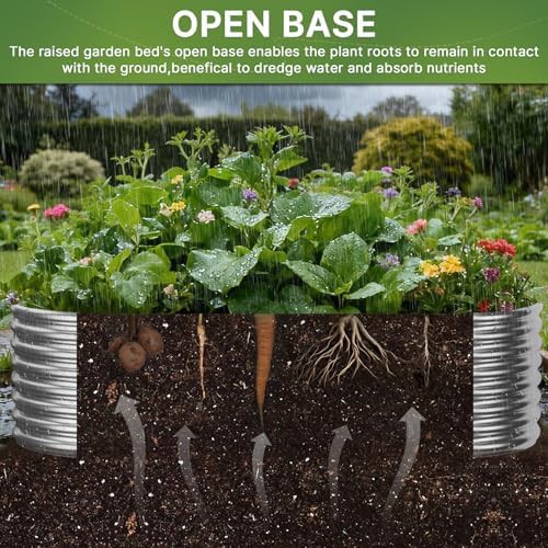 Three pack standard galvanized garden boxes — photo 5