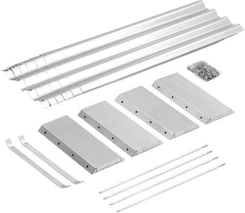 Silver three pack of metal garden beds — photo 4