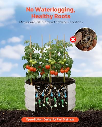 Round galvanized garden bed three pack — photo 4