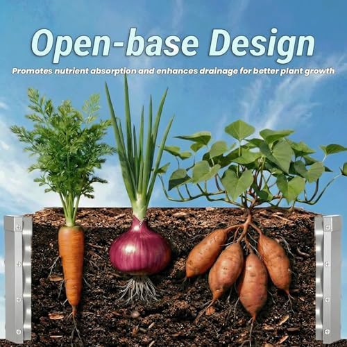 Galvanized four foot metal garden beds 2 pack — photo 5