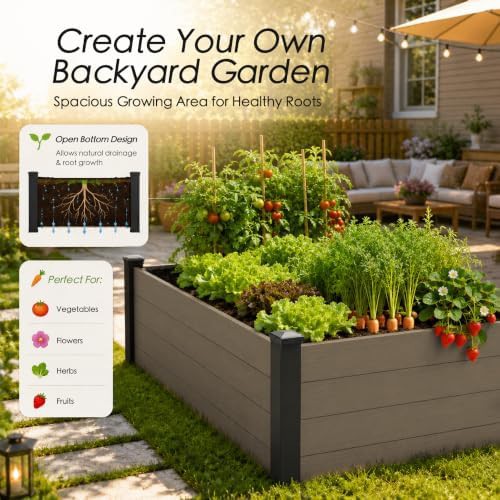 Extended length open bottom garden bed — photo 3